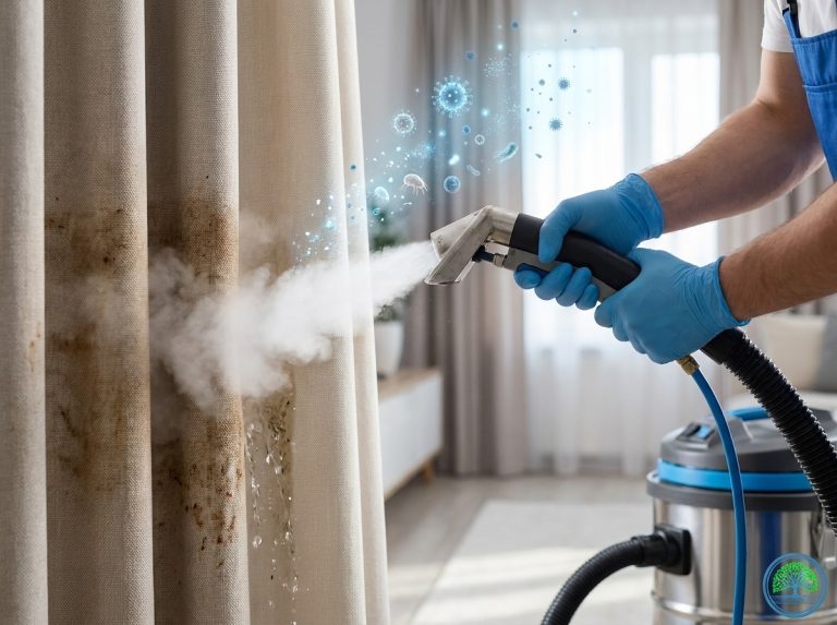 Curtain 3-Stage Onsite Cleaning Service