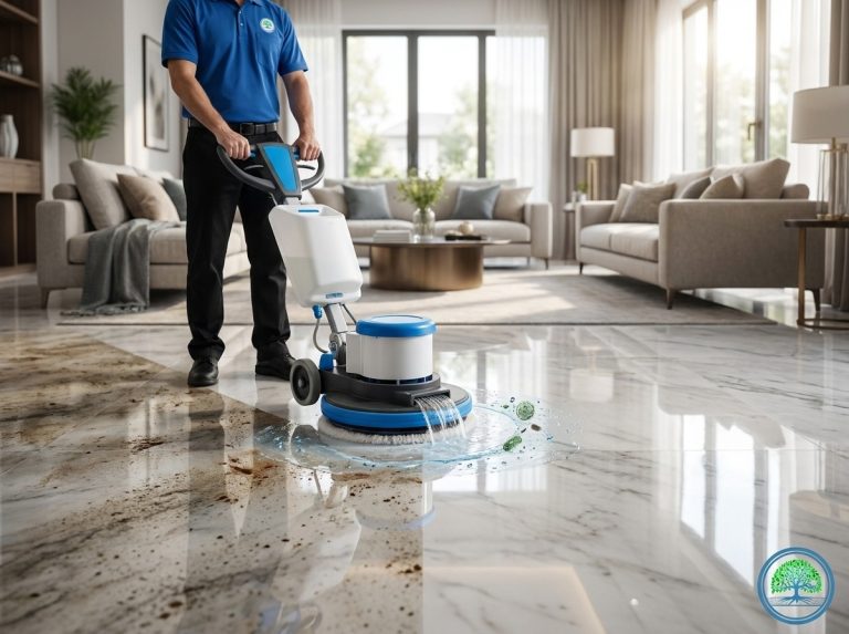 Professional Floor Cleaning Method